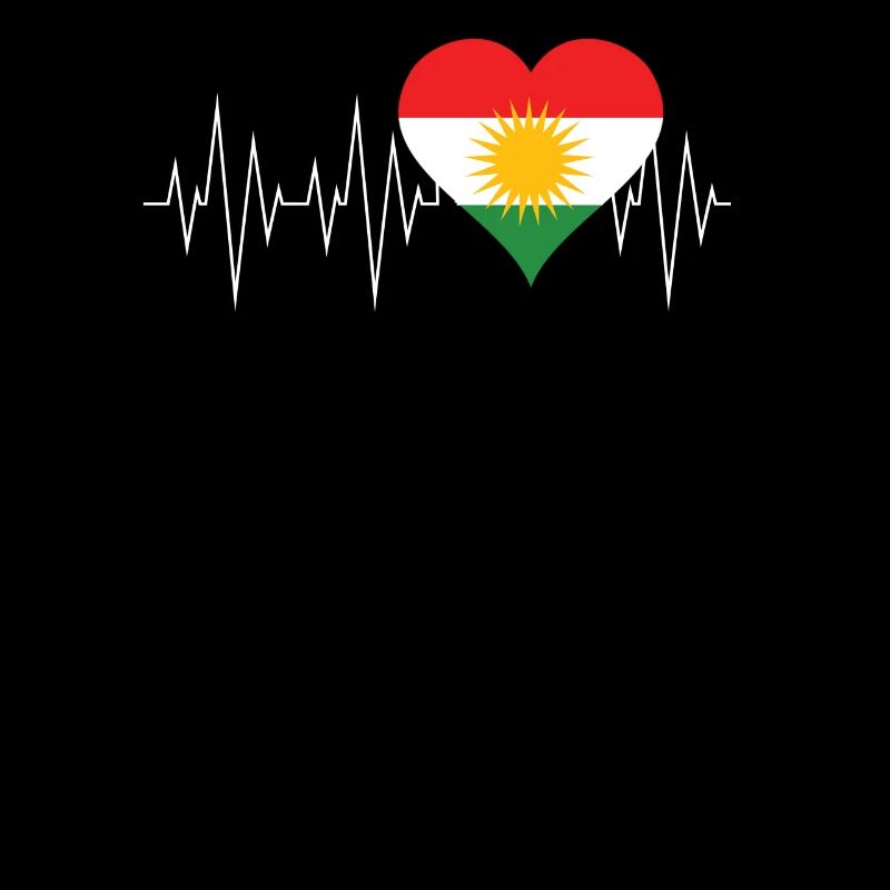 Kurdistan Geschenk Kurden Flagge