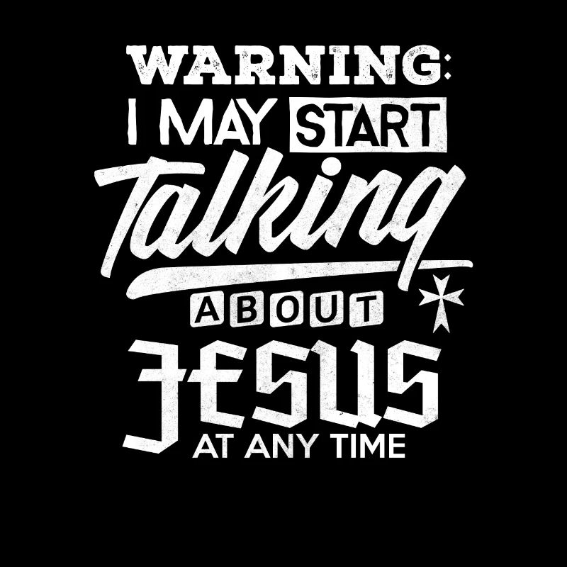 Jesus Shirt Warning Start Talking About Jesus Gift