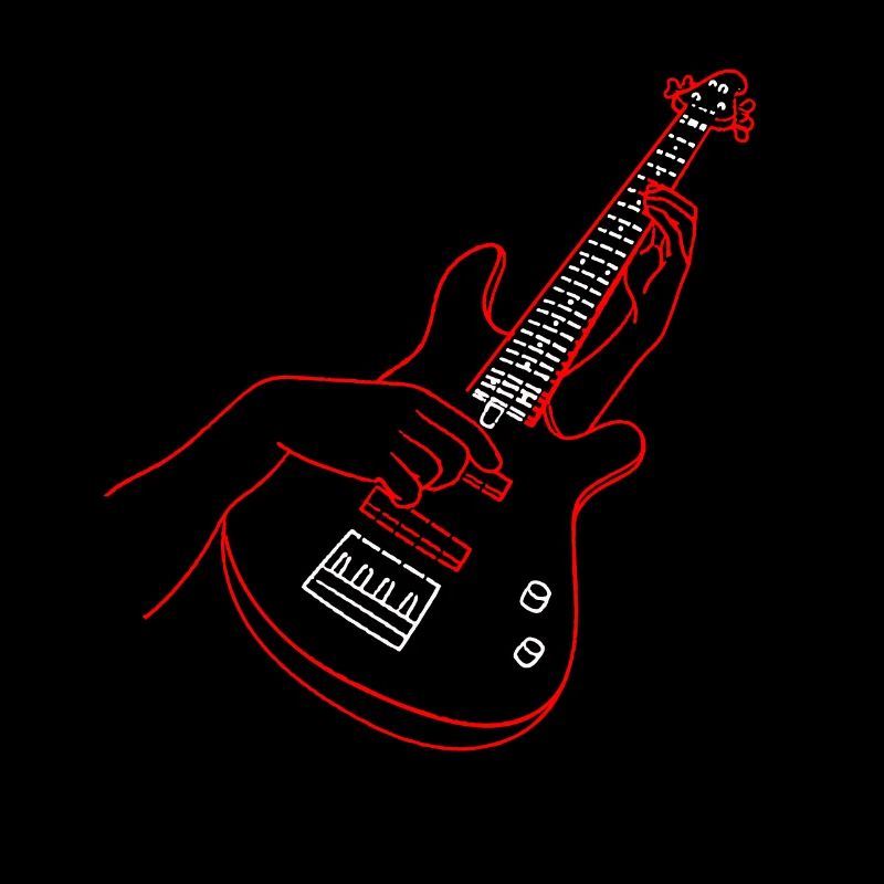 Gitarre Gitarrenspieler