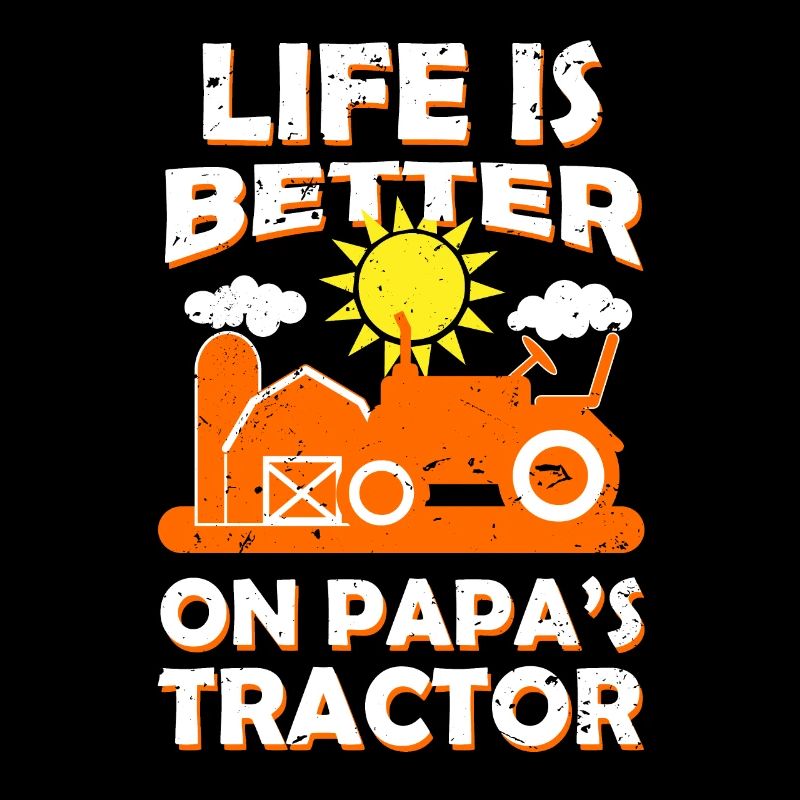 Traktor Traktorfahrer Landwirt Vater