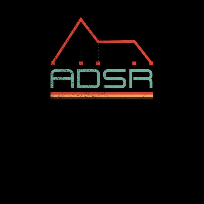 Enveloppe de synthétiseur - ADSR Nerd Analog Retro