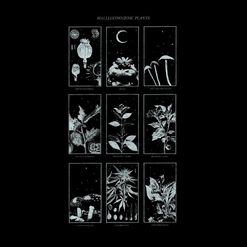 Okkulte psychoaktive Drogen Gothic Grunge Tarot