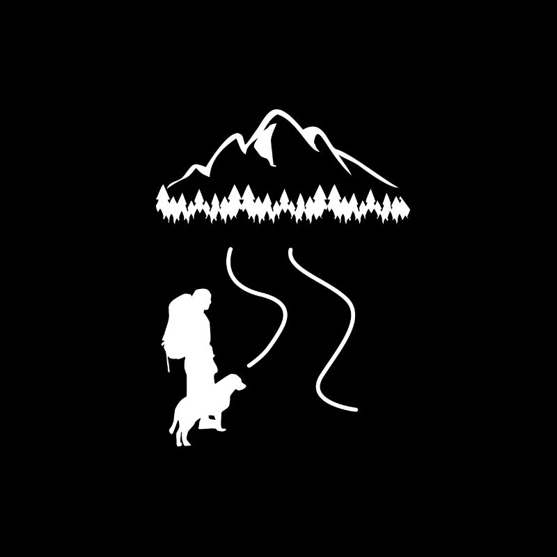 Hunde Wandern Berge