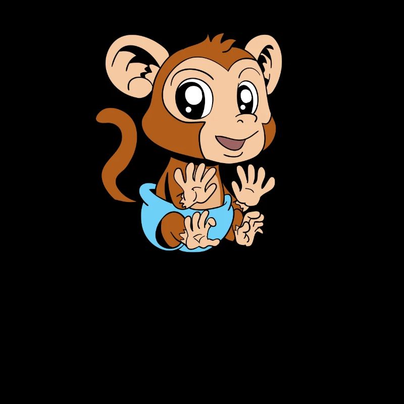 Kawaii Baby Monkey