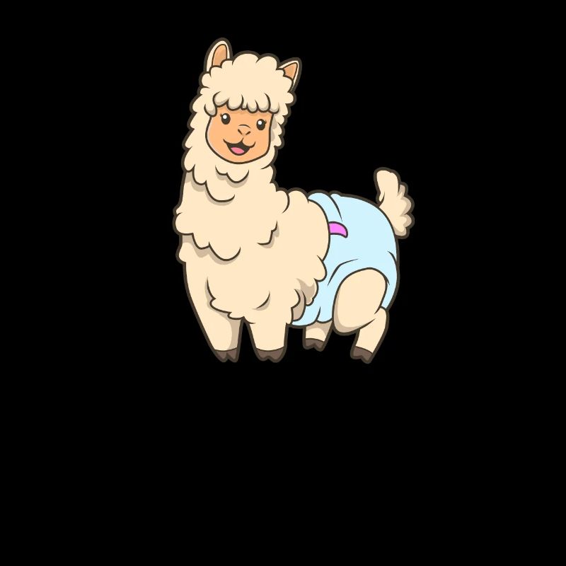 Kawaii Baby Alpaka