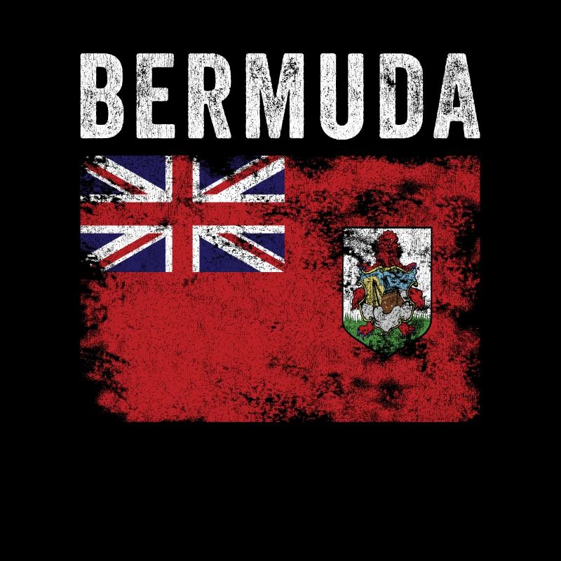 Bermuda Flag Distressed - Bermudian Flag