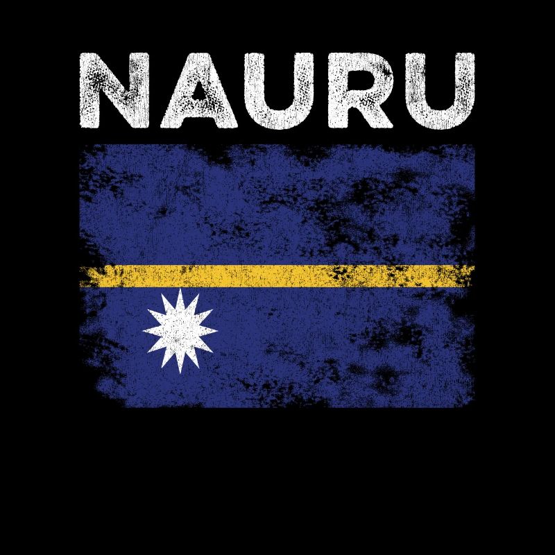 Nauru Flag Distressed - Nauruan Flag