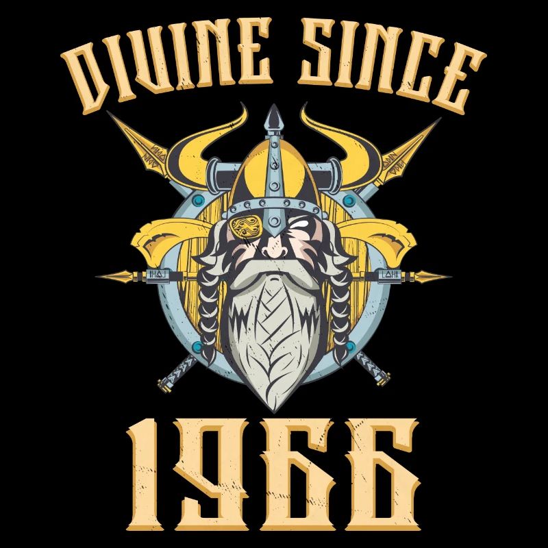 Dieu Viking, Divin Depuis 1966 Anniversaire 57 Ans