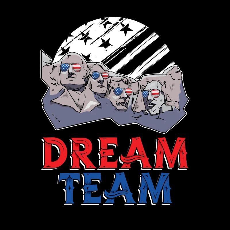 American July 4 Mt. Rushmore Dream Team