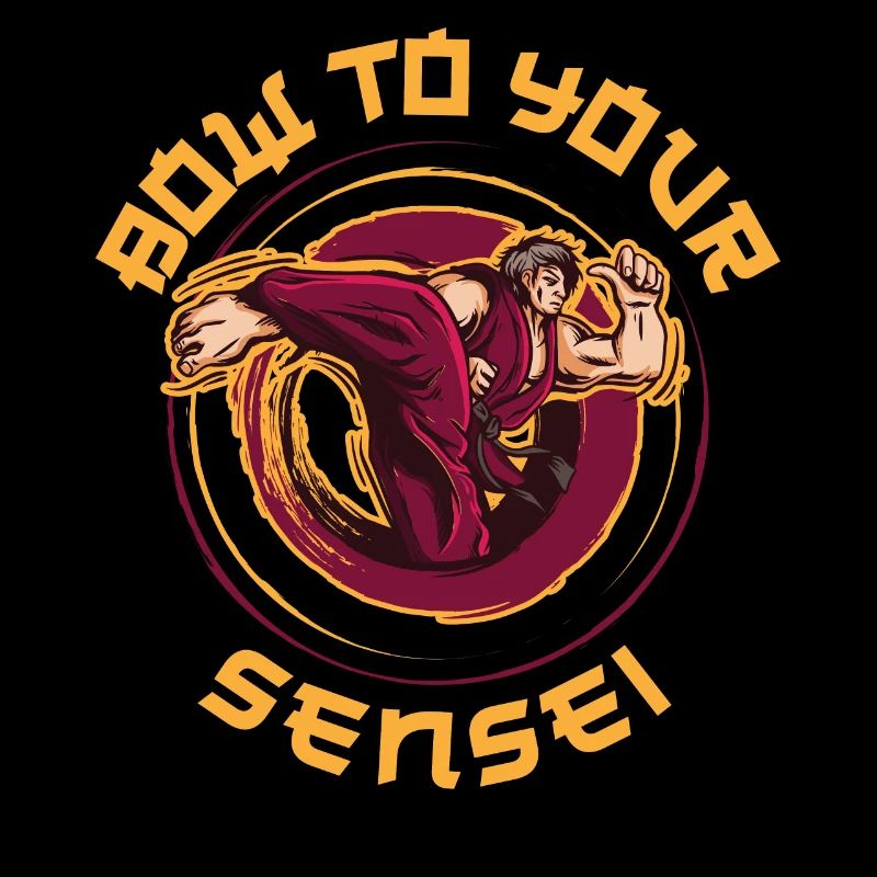 Inclinez-vous devant votre cadeau de karaté Sensei
