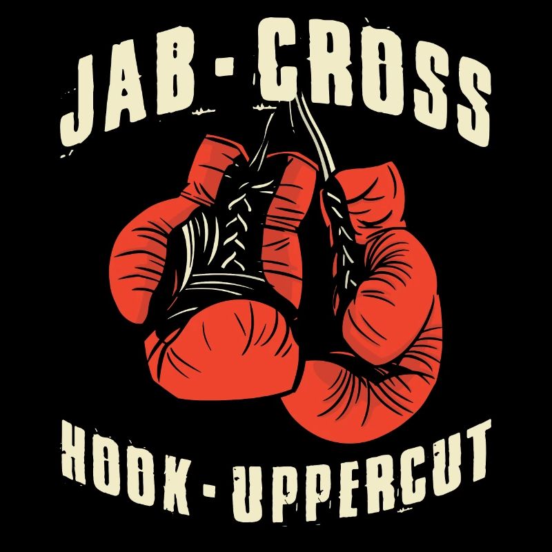 Jab Cross Hook Uppercut Kickboxen Geschenk