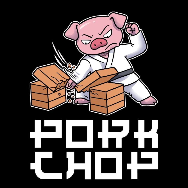 Pork Chop Karate Gift