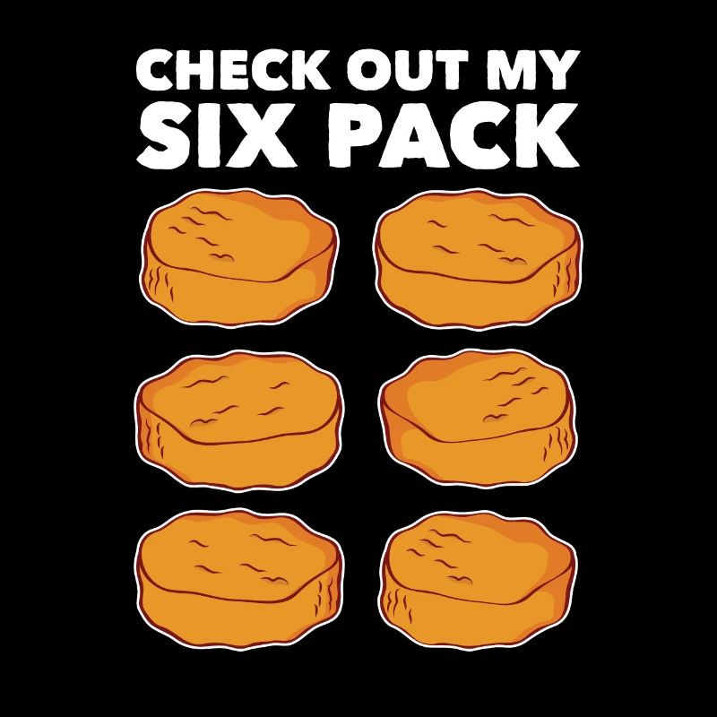 Nugget Sixpack Nugget Lover Chicken Nuggets Esser
