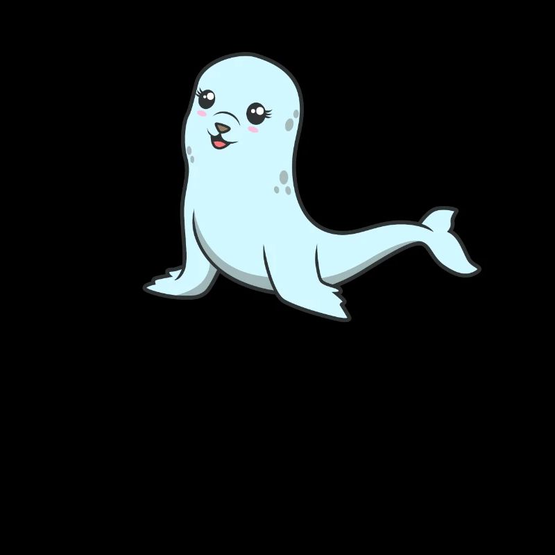 Kawaii Kegelrobbe