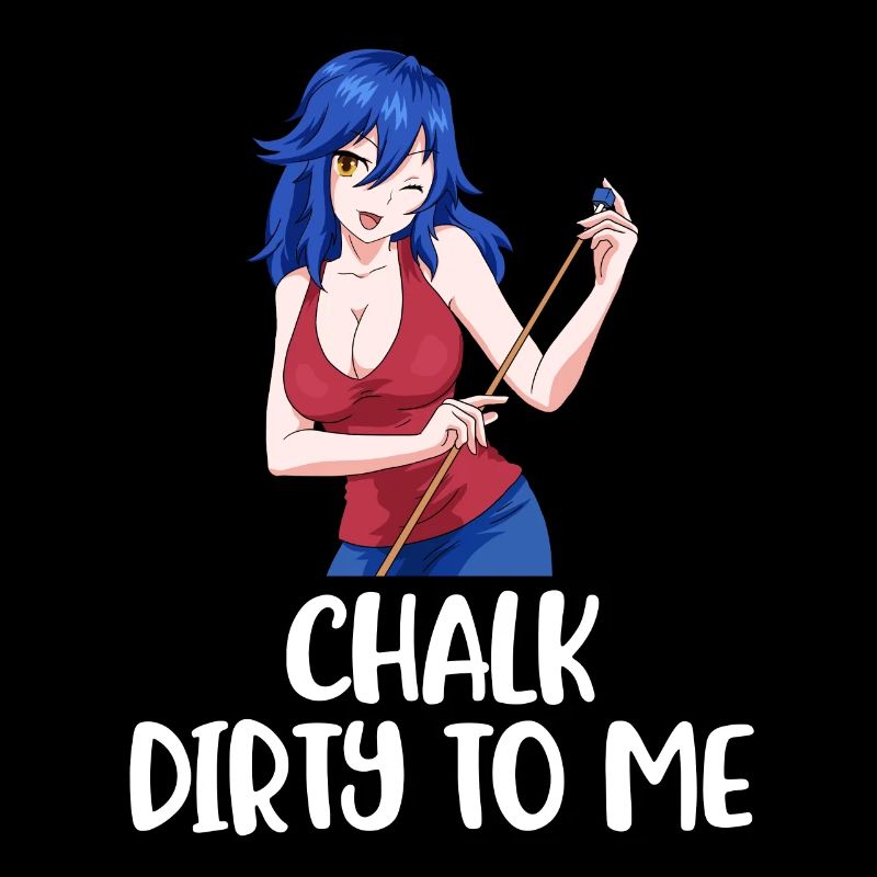 Chalk Dirty To Me Billard Geschenk