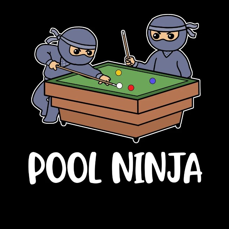 Pool Ninja Billard Geschenk