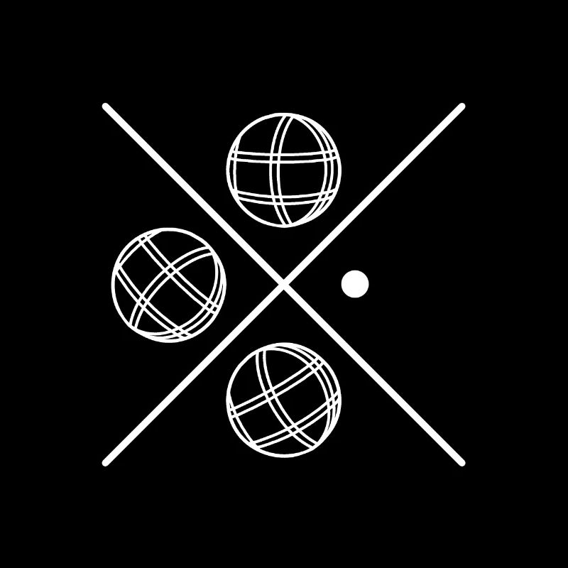 Boule Spiel Boccia Pentaque Logo Boccia Verein