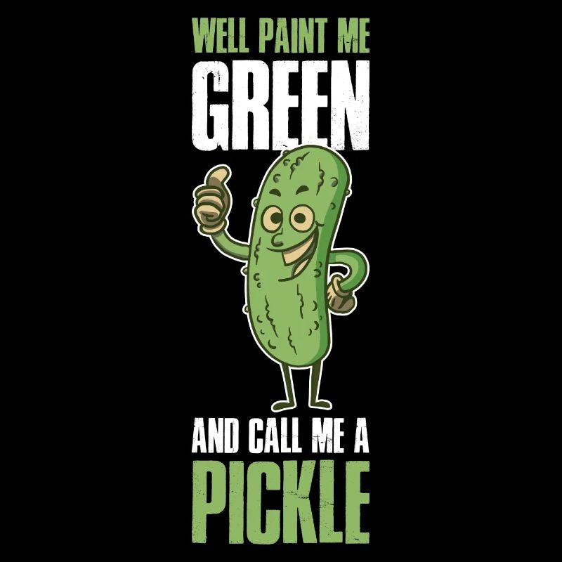 Bien peignez-moi cadeau de concombre vert