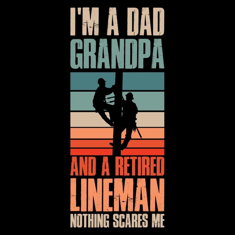 Lineman Grandpa Cadeau électif