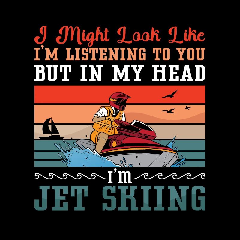 Jetski Wassersport Urlaub Meer Sommer See Geschenk