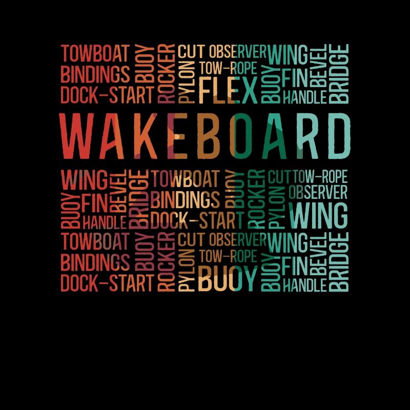 Wakeboard Wakeboarder Wakeboarding Cadeau