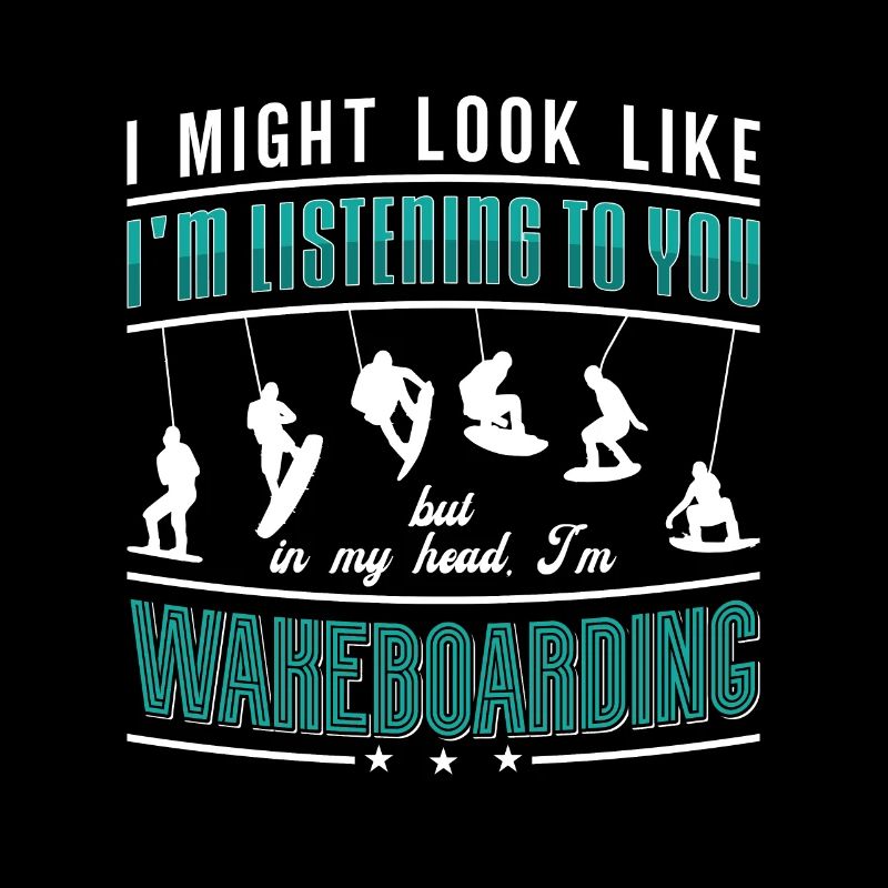 Wakeboard Wakeboarding Wakeboarder Wake Cadeau
