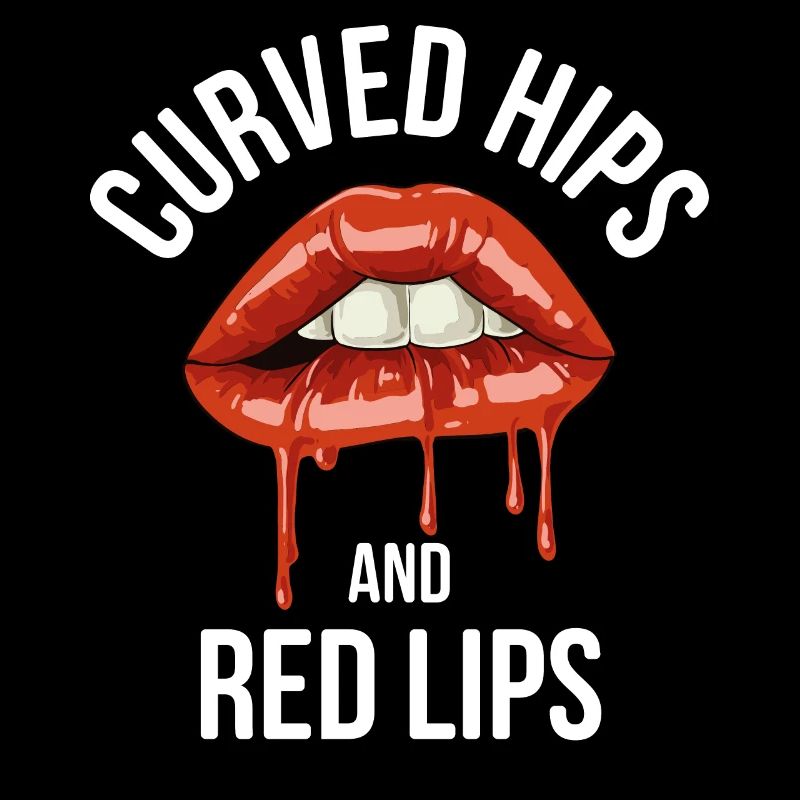 Curved Hips And Red Lips Maskenbildnerin Geschenk