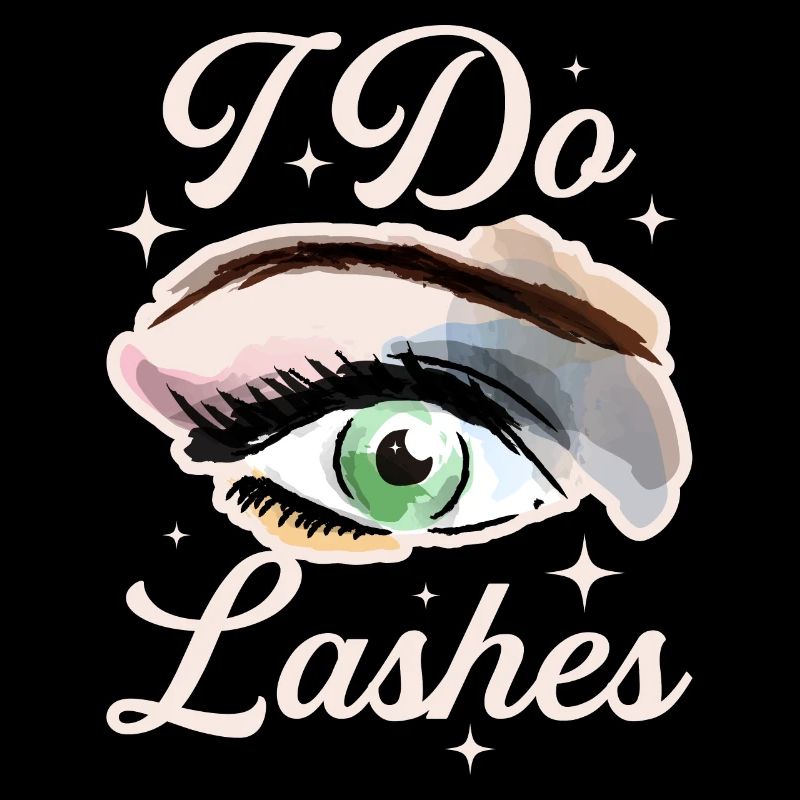 I Do Lashes Maskenbildnerin Geschenk