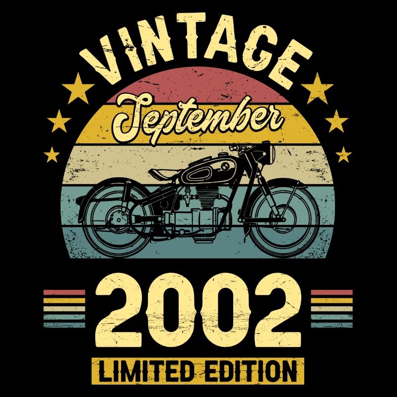 Vintage Septembre 2002 20 Ans Anniversaire