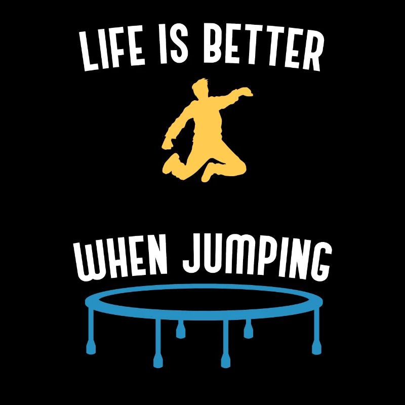 Trampoliniste de saut de trampoline