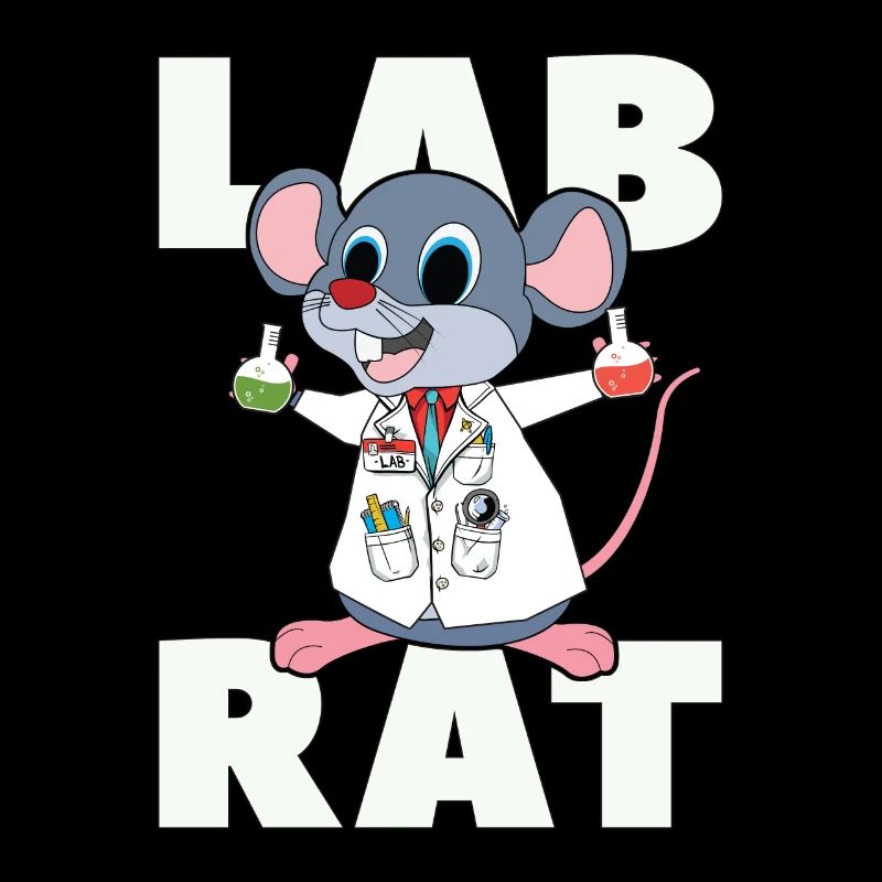 Laboratory Laboratory Technician Lab Rat Science Gift