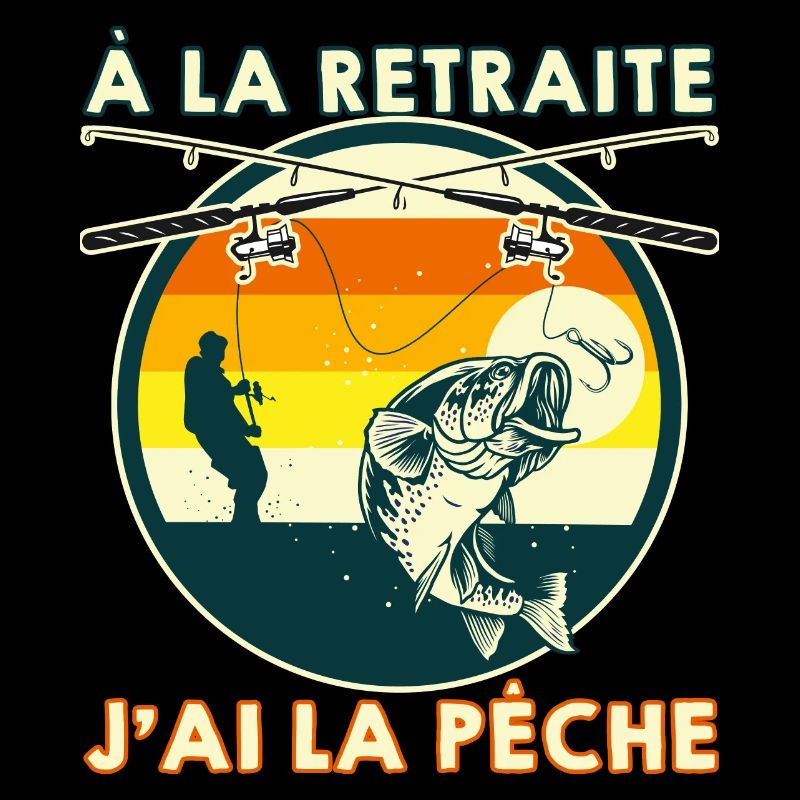 Pêche Retraité Super Cool Pour Papy