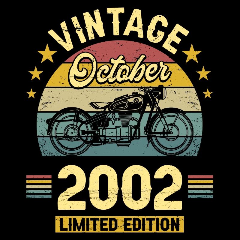 Vintage Octobre 2002 20 Ans Anniversaire