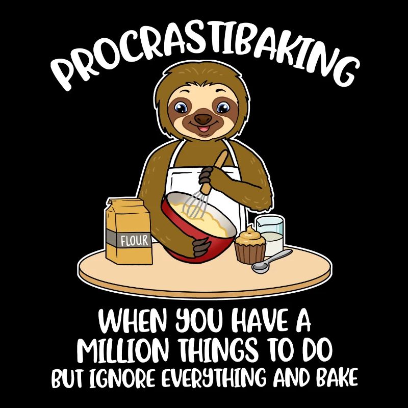 Procrastibaking Procrastination Gift