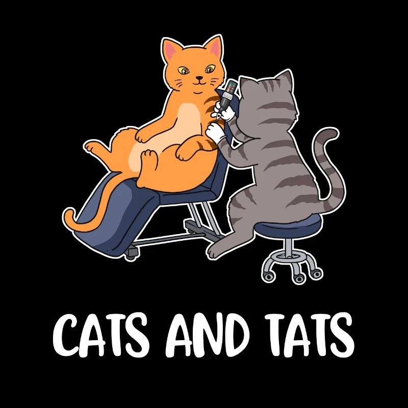 Cats And Tats Tattoo Gift
