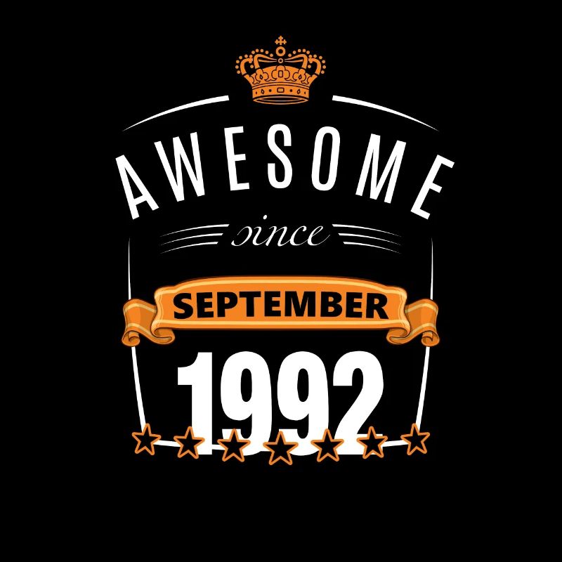 September 1992 born