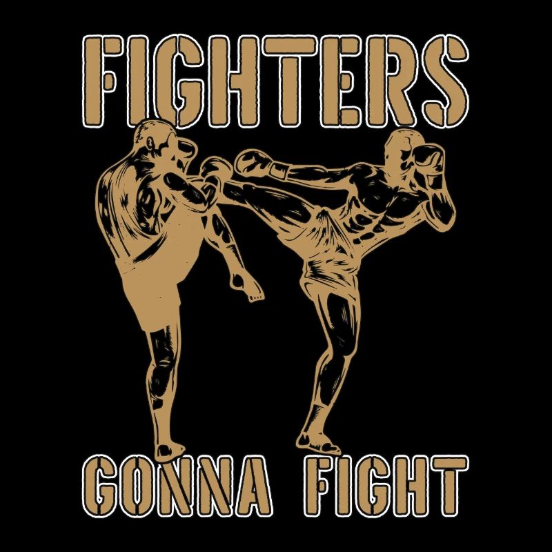 Muay Thai Fighters Gonna Fight Fighter Thai Boxing