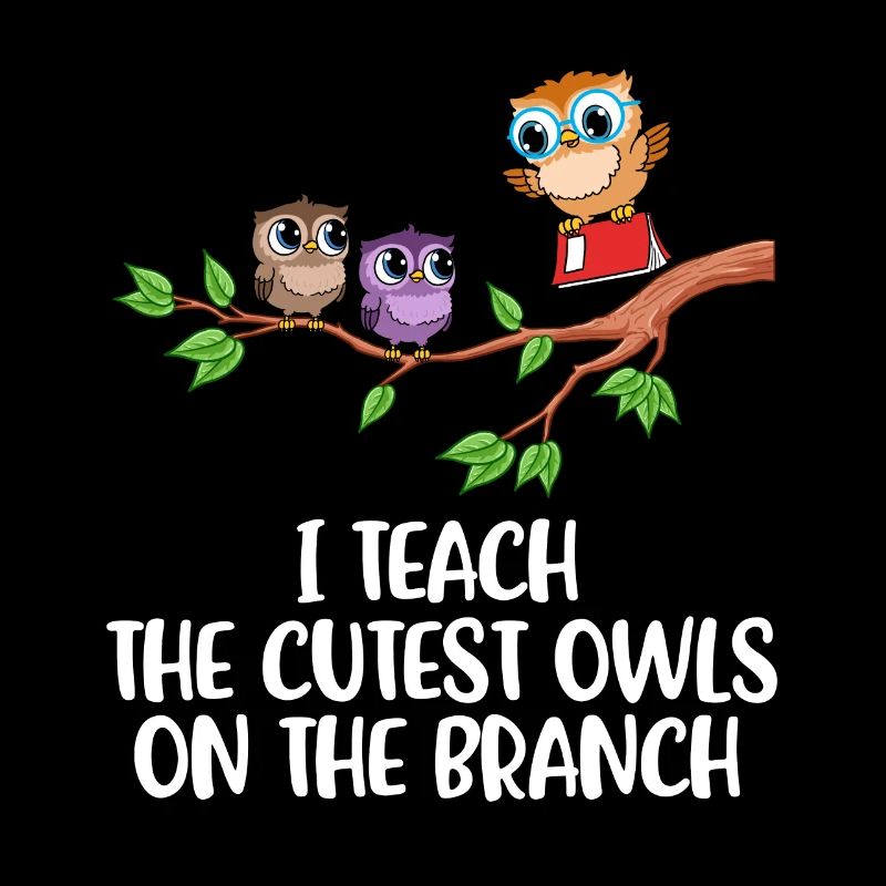 I Teach The Cutest Owls Owls Owl Gift