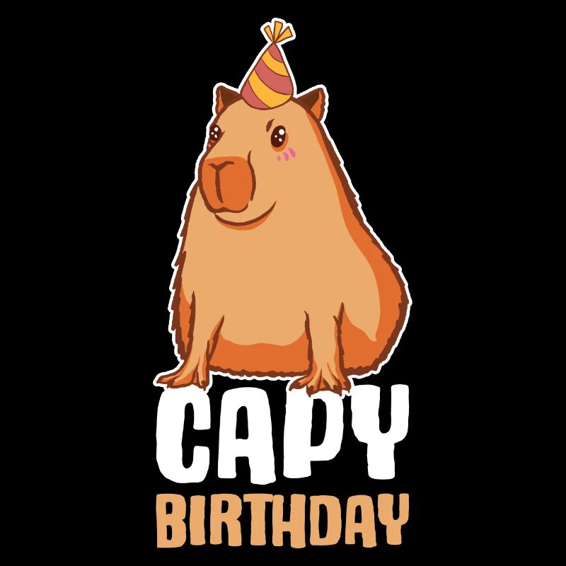 Capybara Birthday Capybara Gift