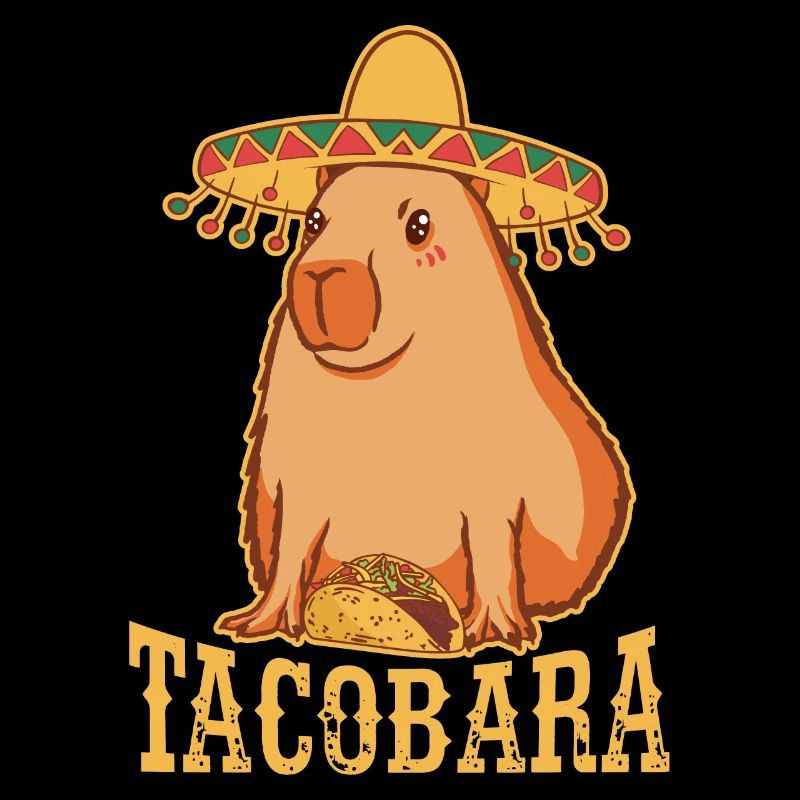 Tacobara Capybara Gift