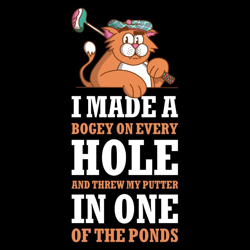 I Made A Bogey On Every Hole Golf Geschenk