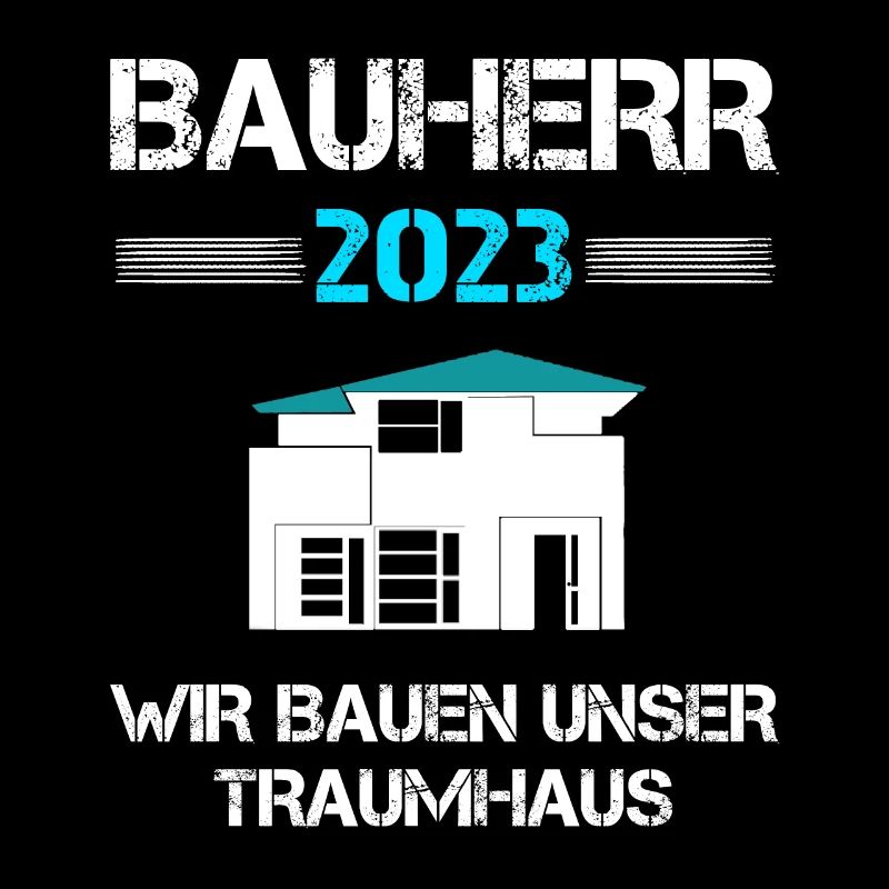 Bauherr 2023 Häuslebauer Eigenheim Geschenk