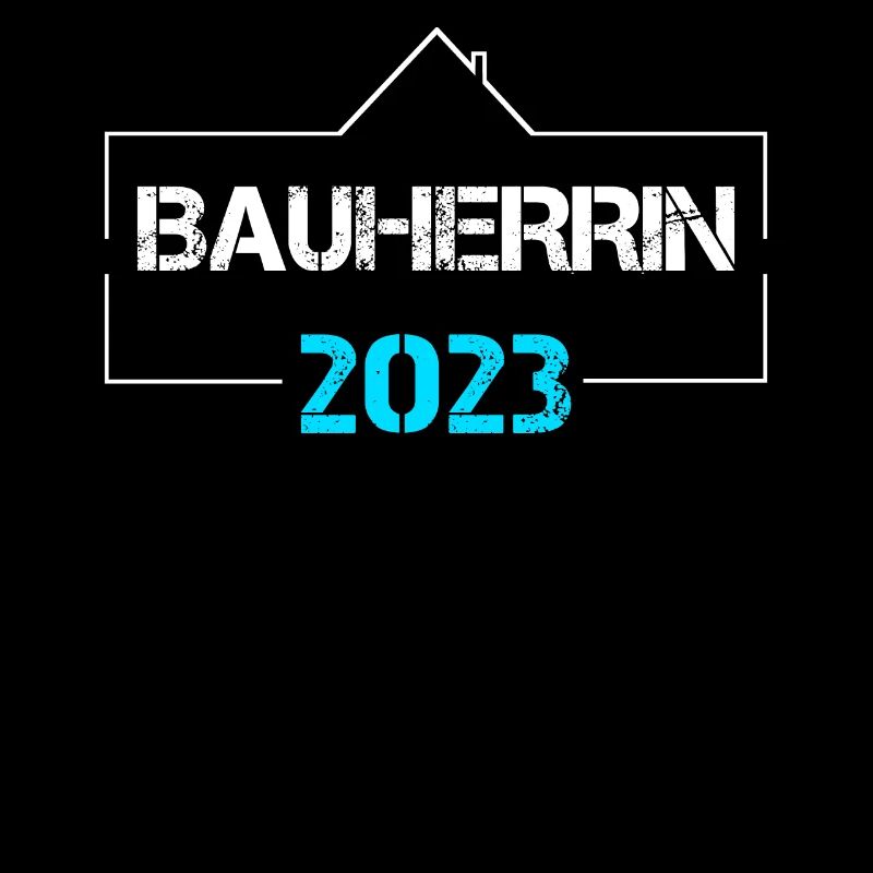 Bauherrin 2023 Häuslebauer Eigenheim Geschenk