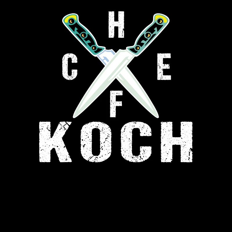 Chef Chef Chef Hobby Chef Couteaux de cuisine Gastronomie