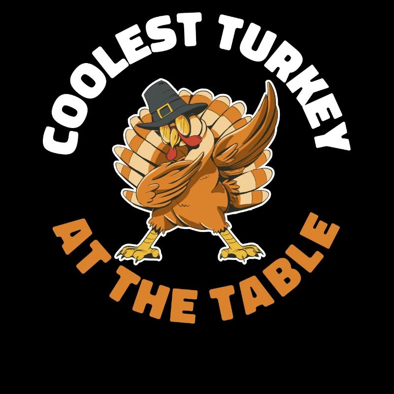 La dinde la plus cool à la table Cadeau de Thanksgiving
