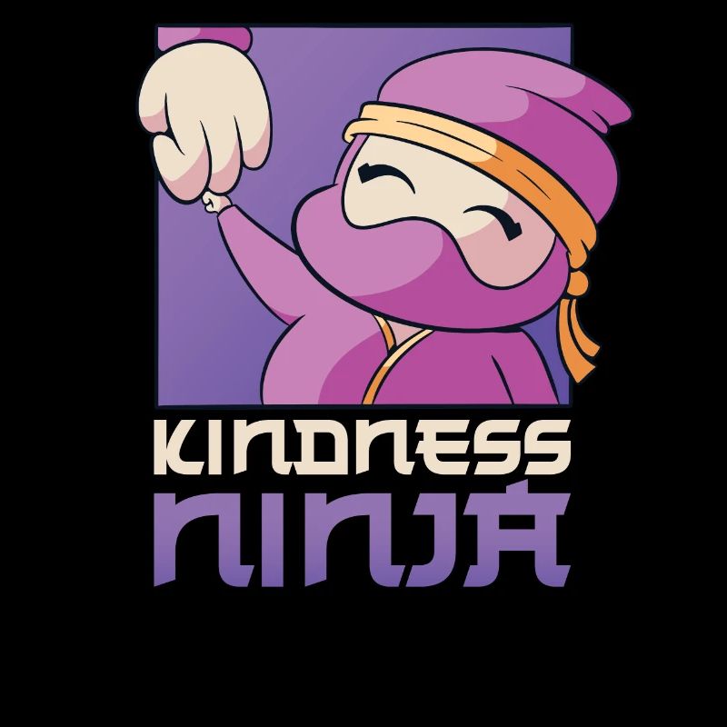 Kindness Ninja Freundlichkeit Geschenk