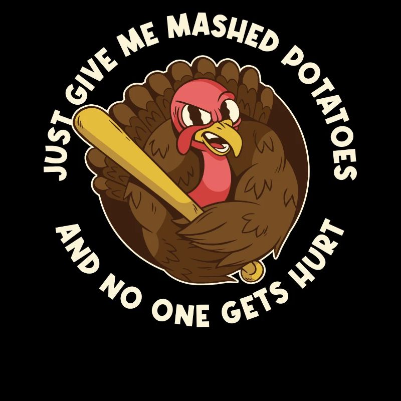 Give Me Mashed Potatoes Erntedankfest Geschenk
