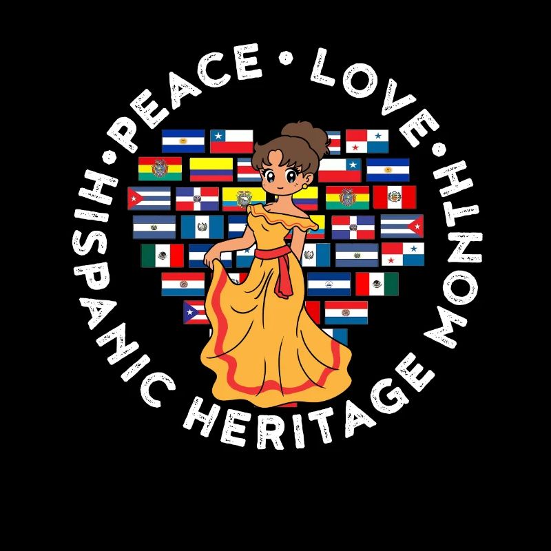 Hispanic Monat des hispanischen Erbes Geschenk