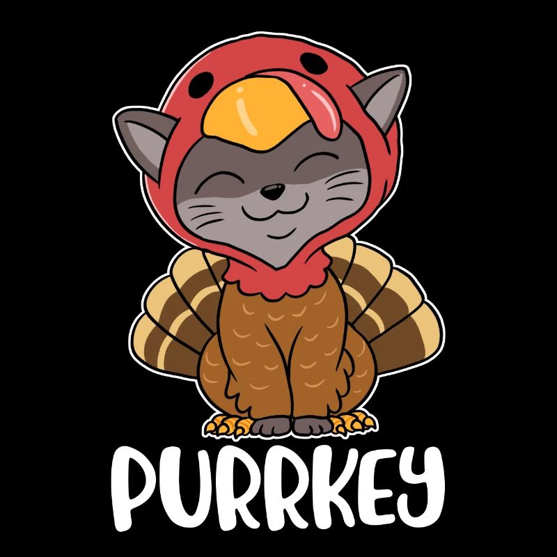 Purrkey Turkey Thanksgiving Gift