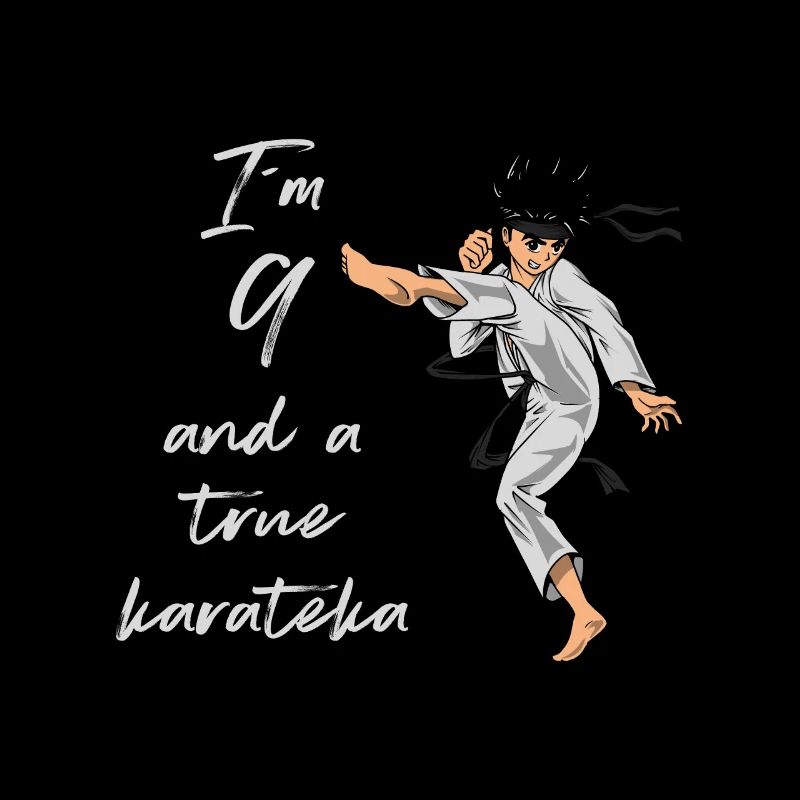 Ich bin 9 - Jungen Karate